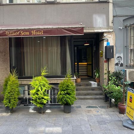 Taksim Sem Hotel 이스탄불 외부 사진